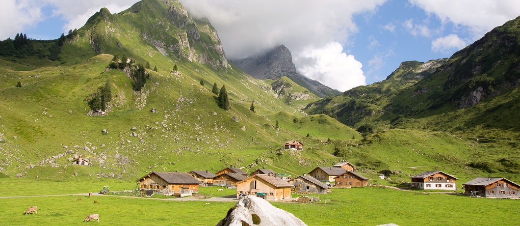 Die idyllische Alpe Laguz